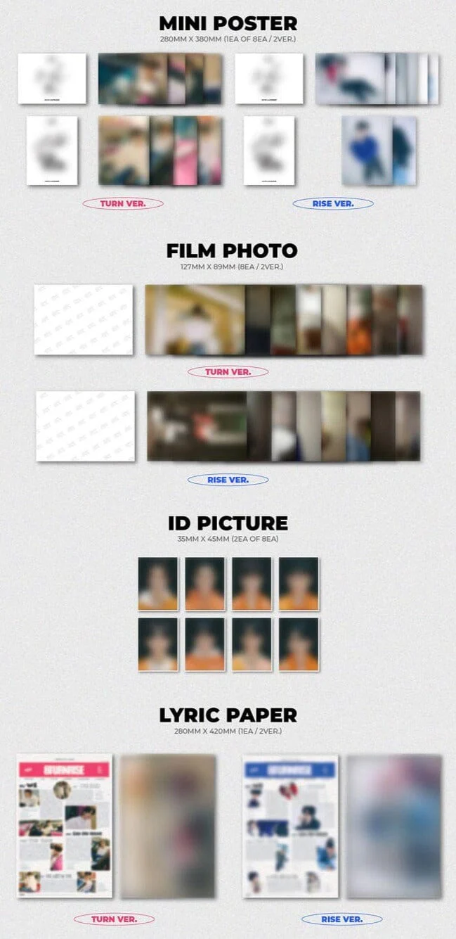 8TURN - 8TURNRISE 1ST MINI ALBUM (Sleeve Package) - Image 4