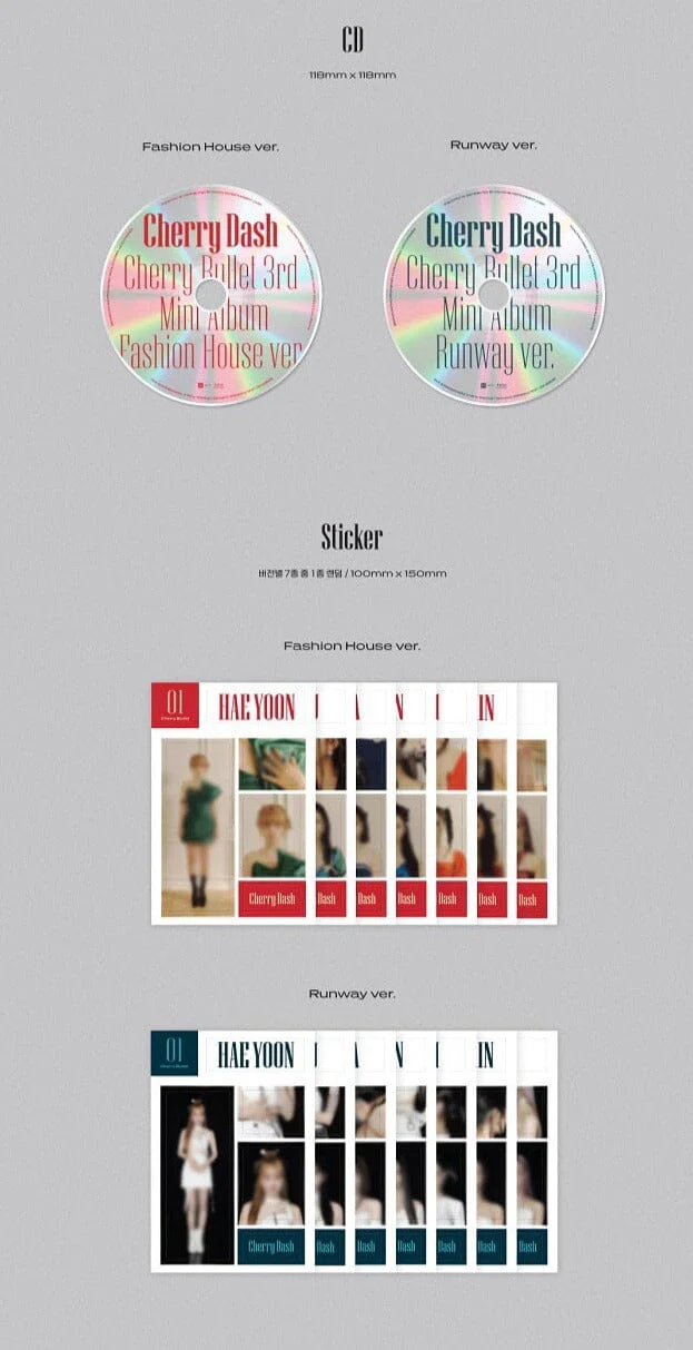 CHERRY BULLET - CHERRY DASH (3RD MINI ALBUM) - Image 3