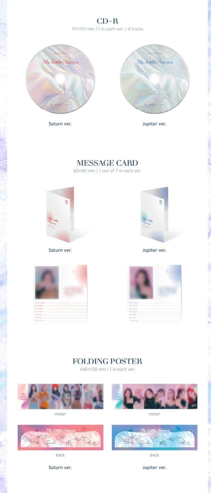 CIGNATURE - MY LITTLE AURORA (3RD EP) - Image 3