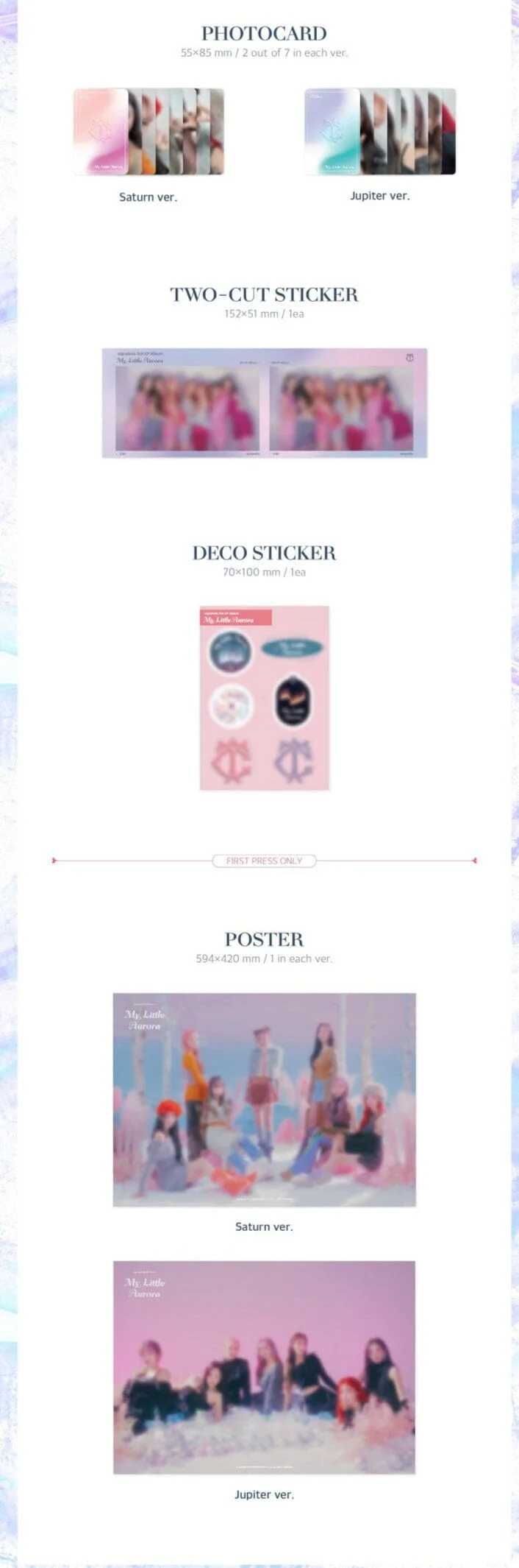 CIGNATURE - MY LITTLE AURORA (3RD EP) - Image 4