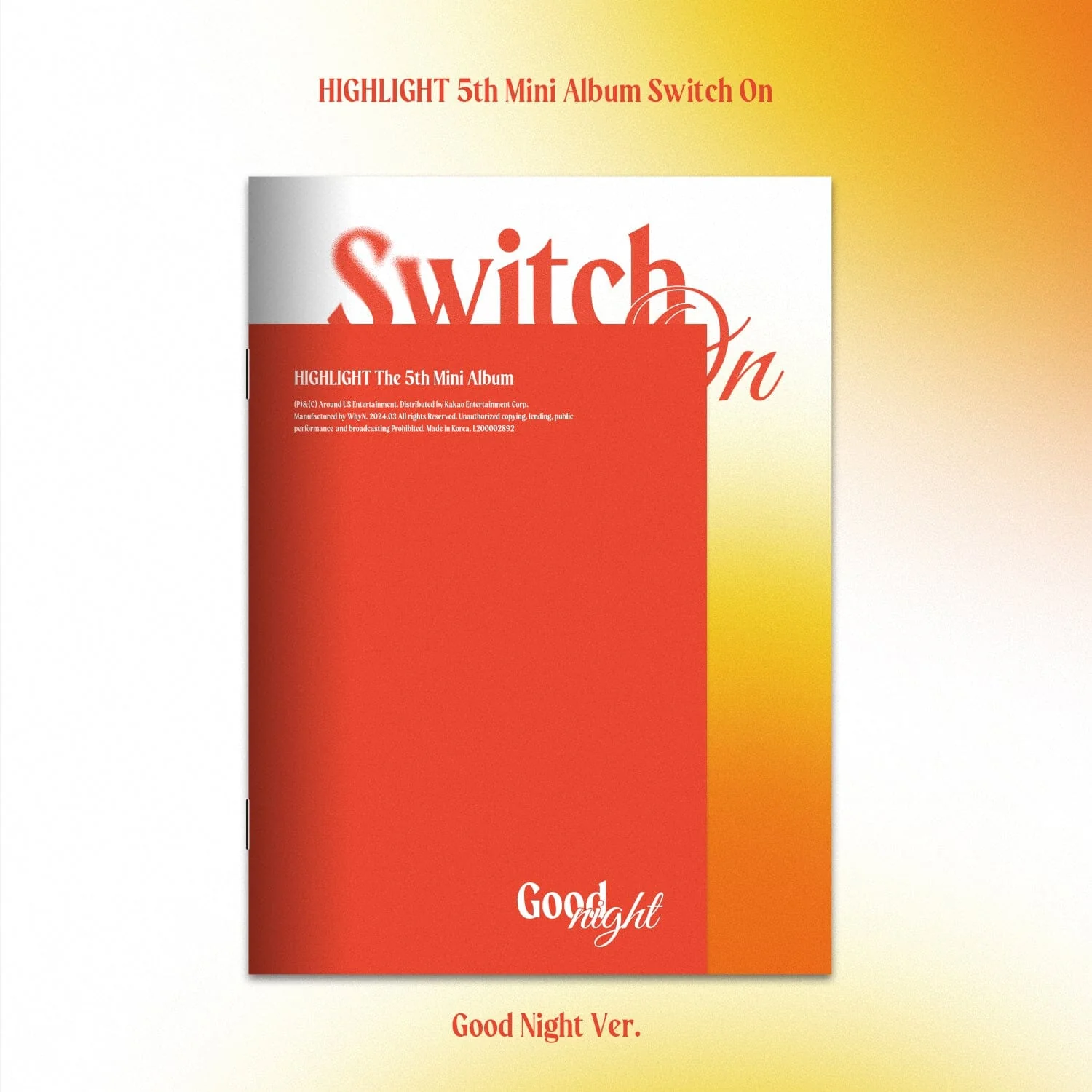 HIGHLIGHT - SWITCH ON (THE 5TH MINI ALBUM) - Image 4