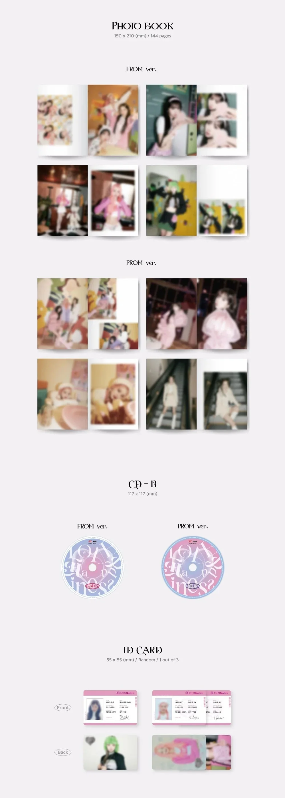 LIMELIGHT - LOVE HAPPINESS (DEBUT EP ALBUM) - Image 3