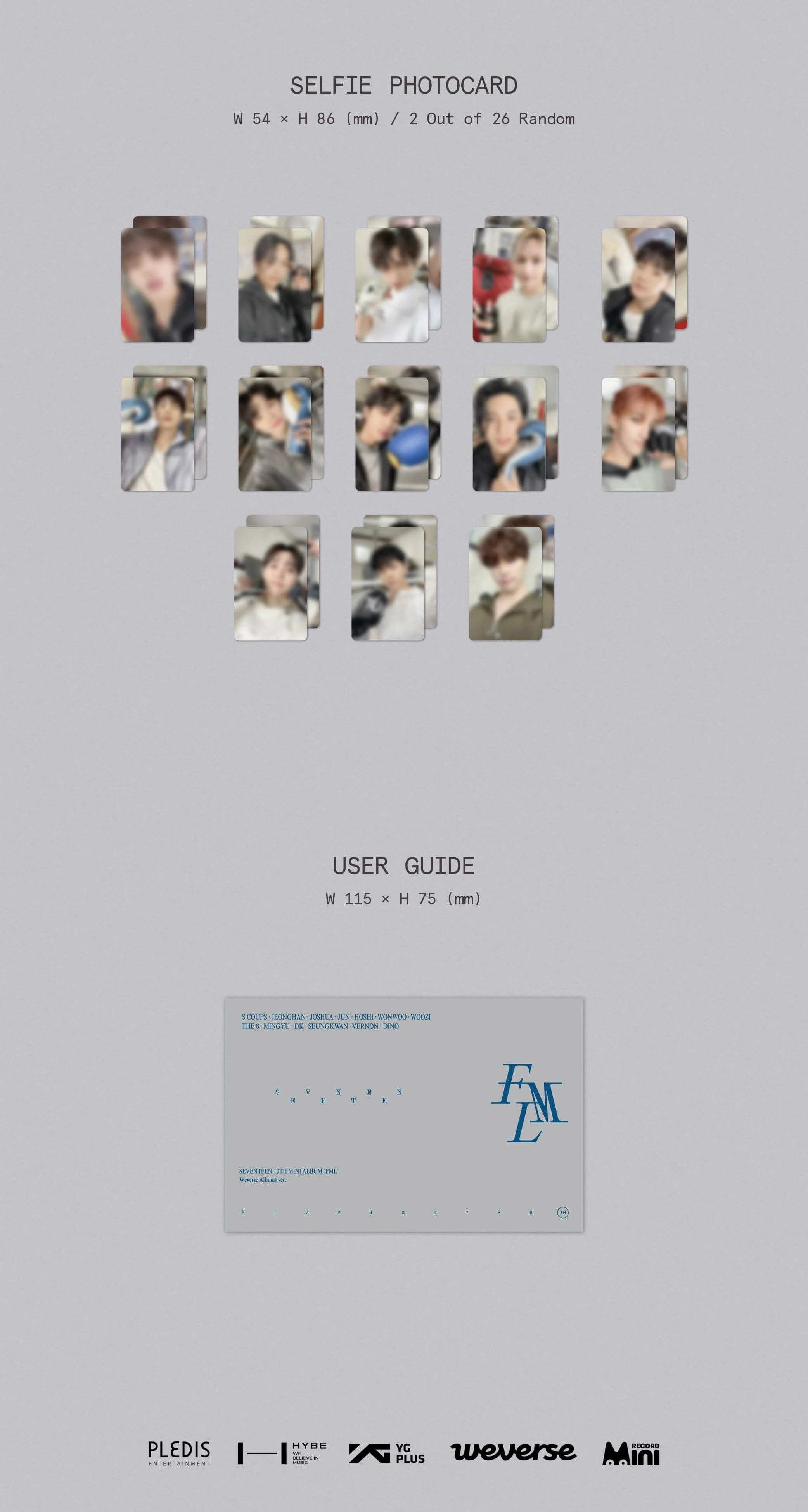 SEVENTEEN - 'FML' (10th Mini Album) WeVerse Album - Image 4