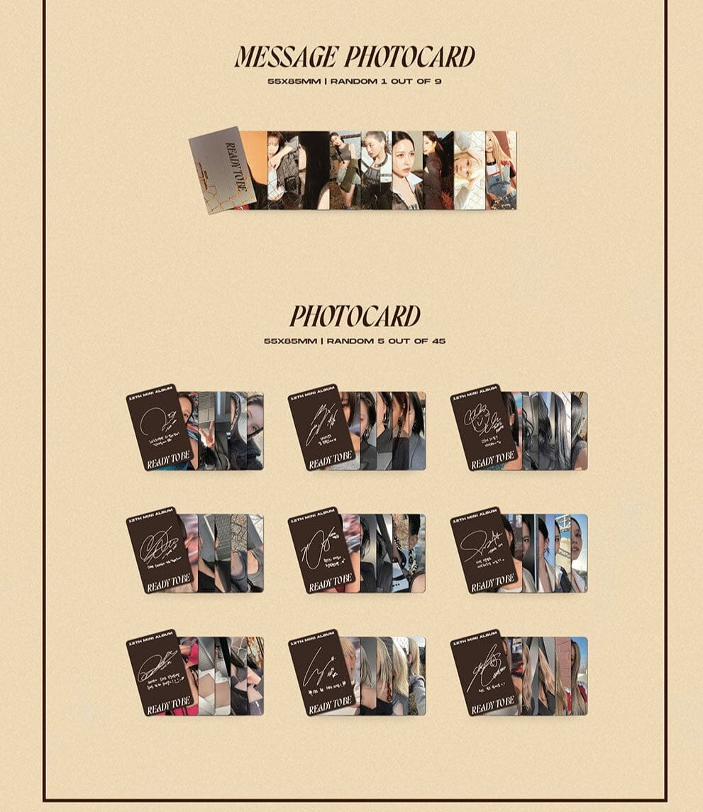 TWICE - READY TO BE (12TH MINI ALBUM) - Image 4