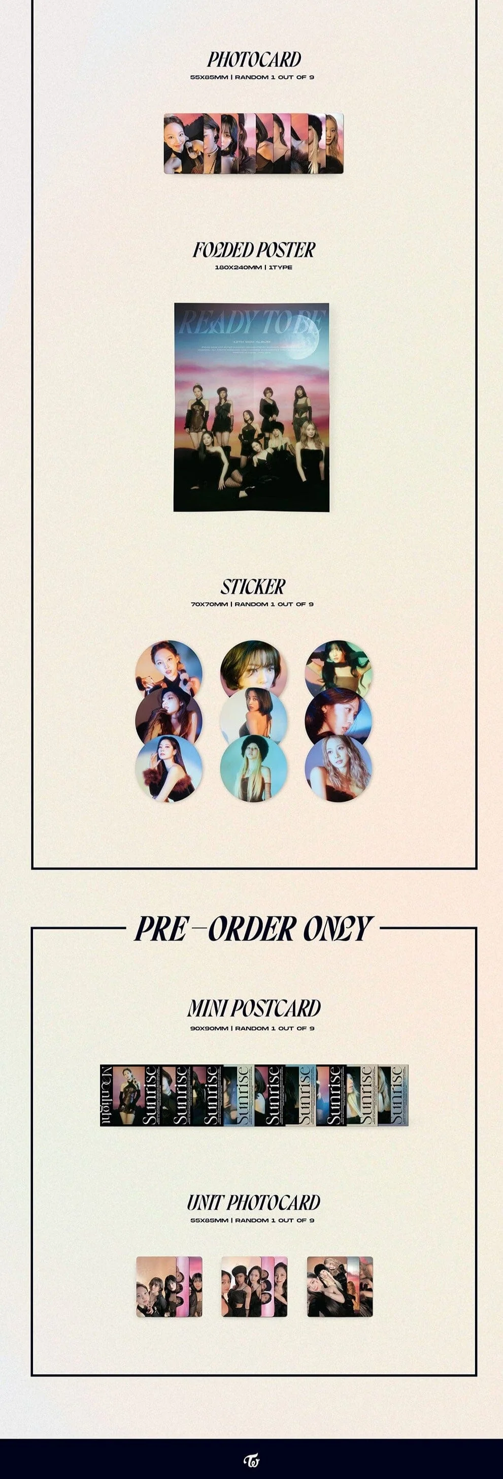 TWICE - READY TO BE (12TH MINI ALBUM) DIGIPACK VER. - Image 3